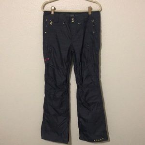 Denim-look Snowboarding Pants